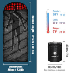 ShinHye 0 Degree sleeping bag flannel lining close-up shows soft warmth