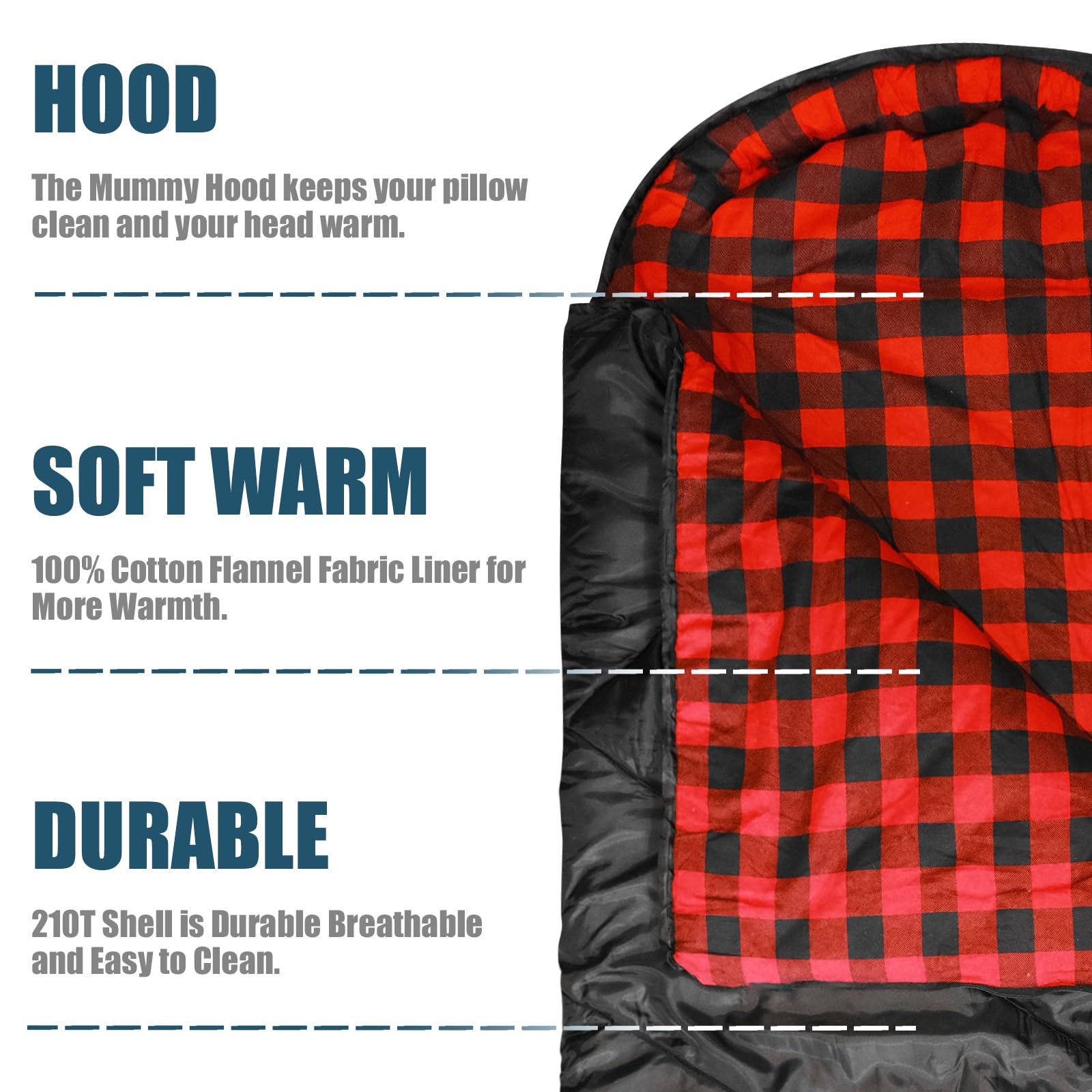 ShinHye half-circle hood close-up highlighting heat retention and comfort