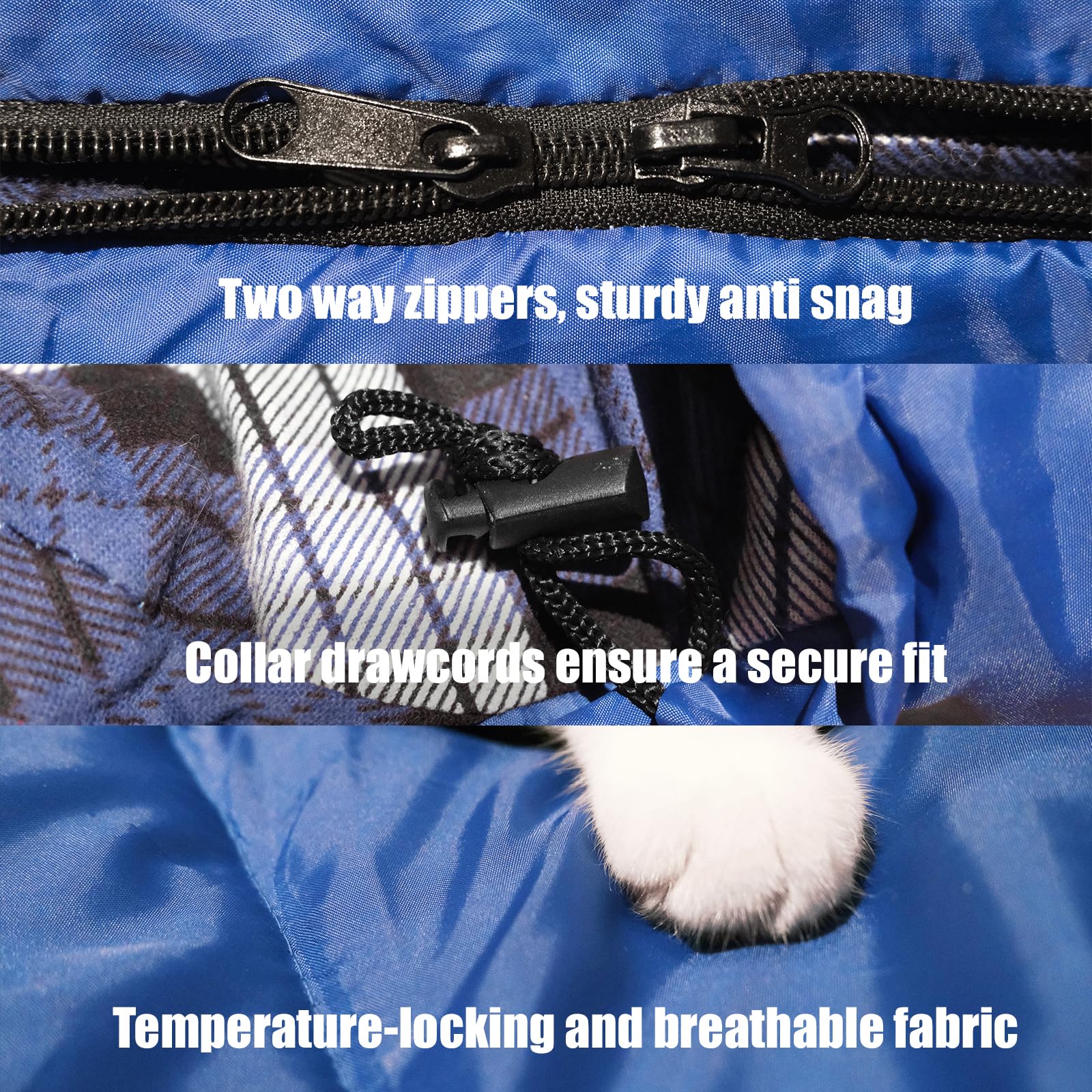 ShinHye 210T cover fabric balances breathability with warmth.