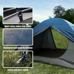 ShinHye dual-door tent design provides convenient interior access and airflow