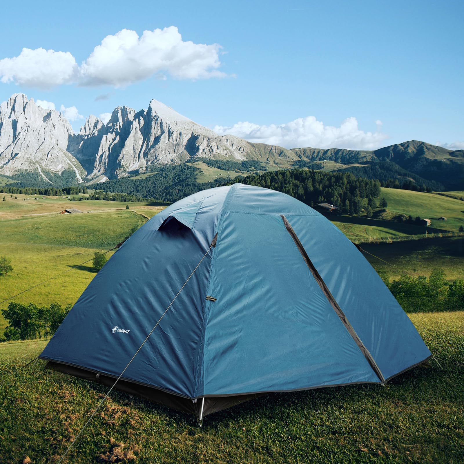 ShinHye easy-setup tent with freestanding frame enables quick single-handed pitching
