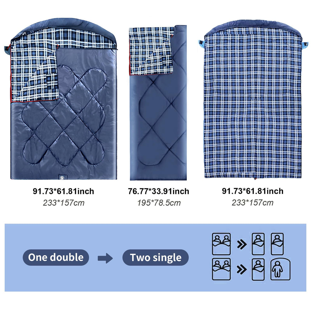 ShinHye double bag with pillows close-up emphasizes soft poly-flannel lining