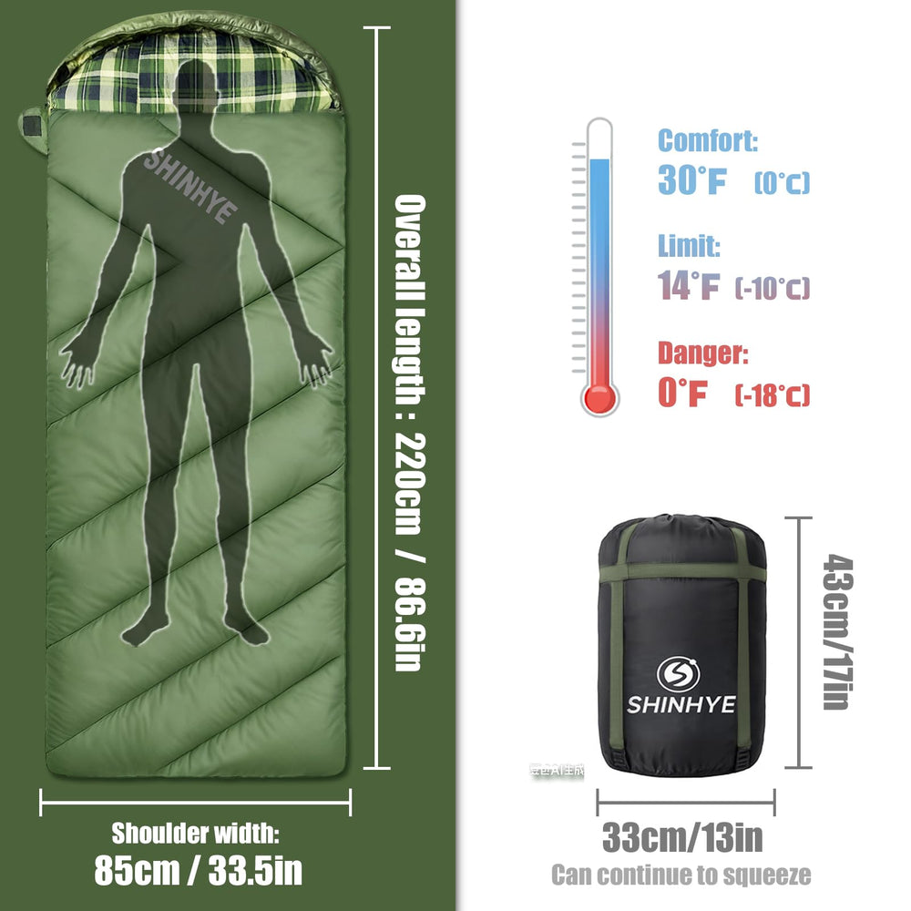 ShinHye sleeping bag hood detail highlighting warmth-enhancing design