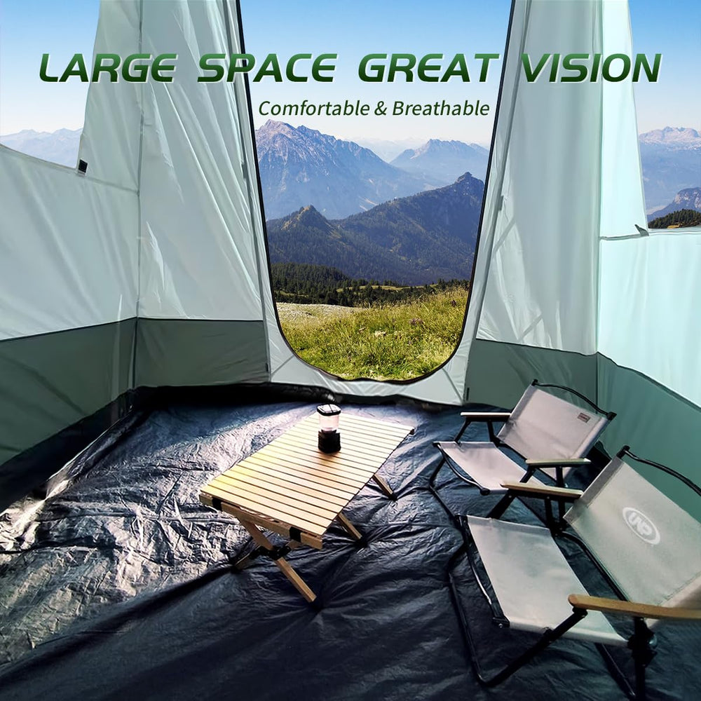 ShinHye SUV Tent seamless car connection enables easy access while staying dry.