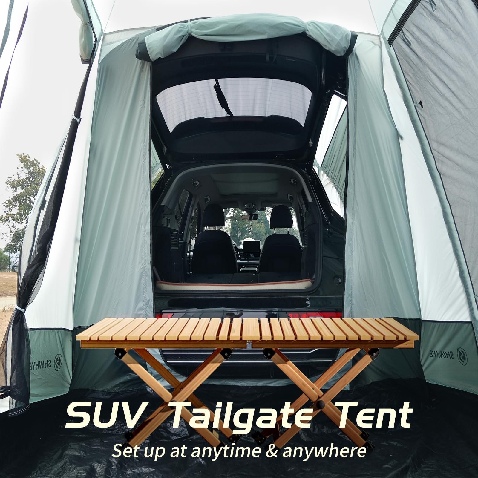 ShinHye SUV Tent compact storage bag aids portable packing.