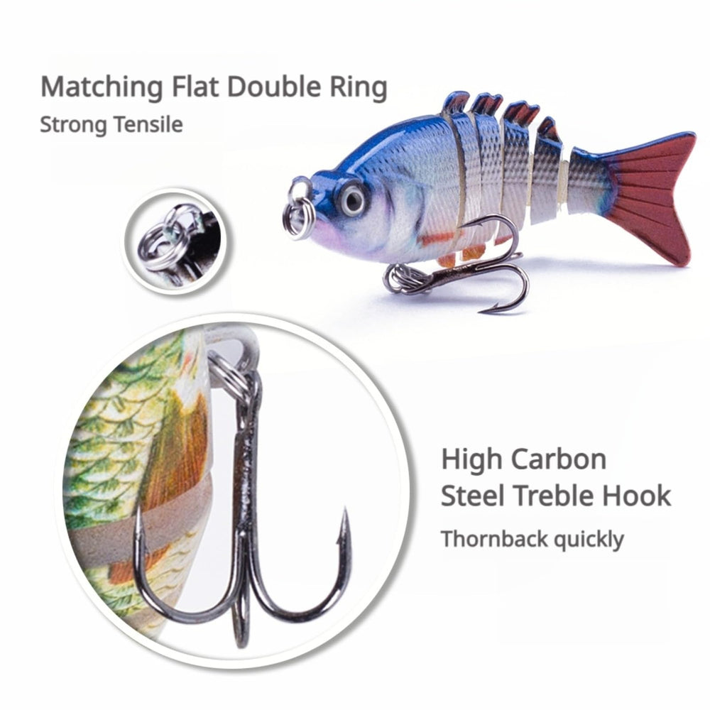Shinsuke predator-attracting lure attracts larger fish with realistic action.
