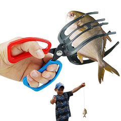Shinycome lip-grip fishing pliers for secure catching and gentle releasing.