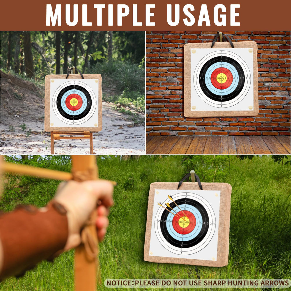 ShinyRelief outdoor archery setup suitable for kids and adults