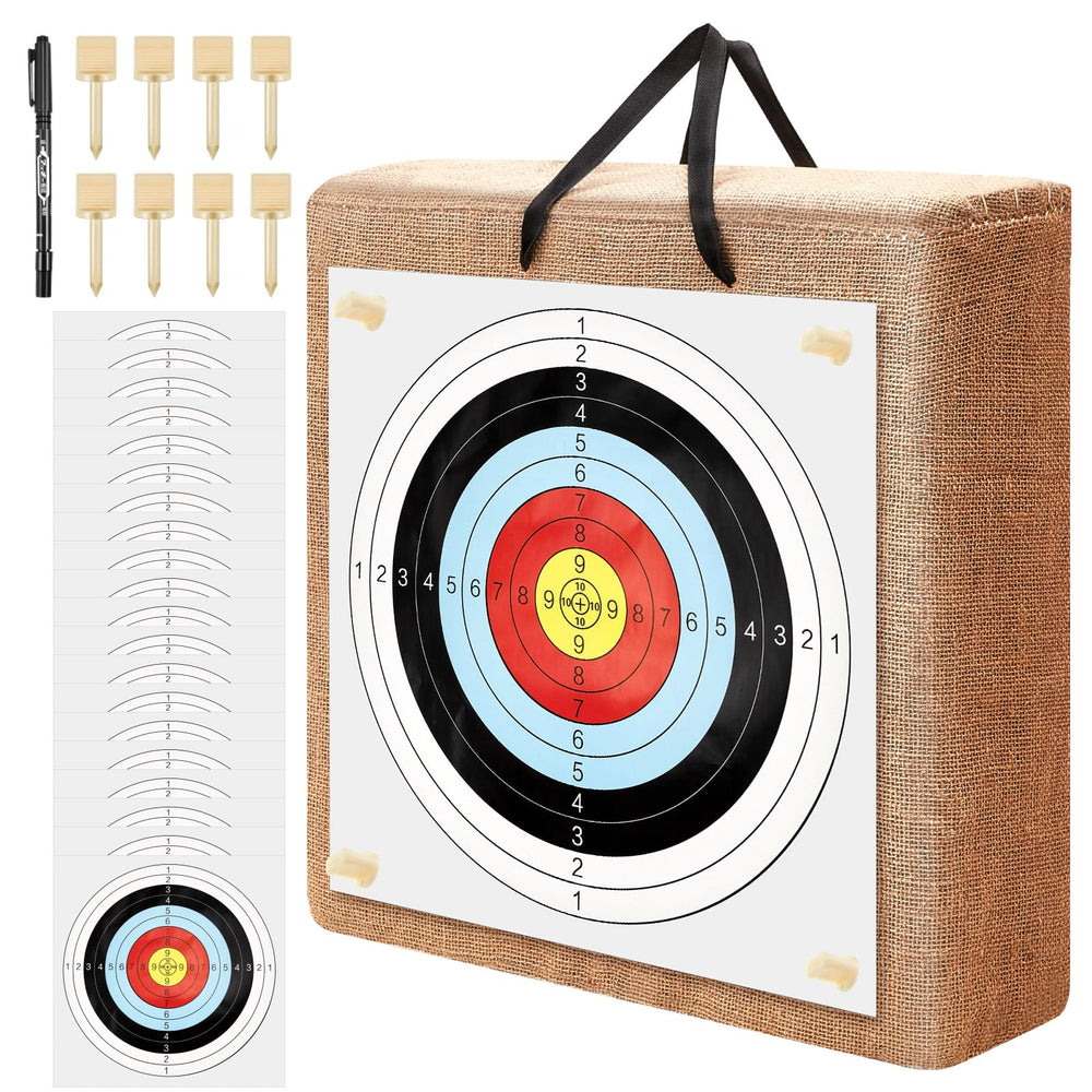 ShinyRelief straw archery target 20in ready for backyard practice
