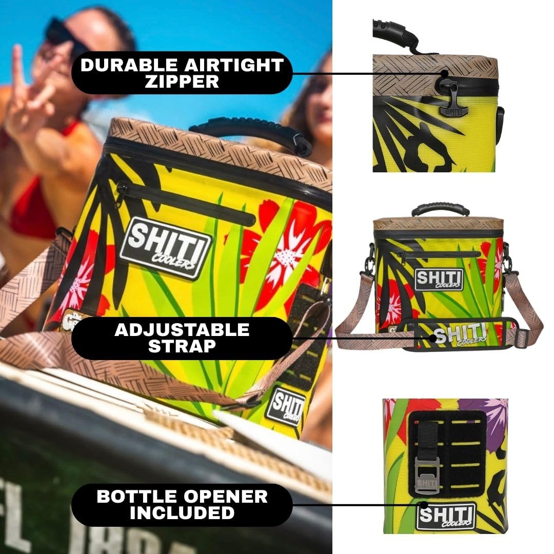 SHITI 12-Can Cooler ultralight build is easy to carry on hikes.