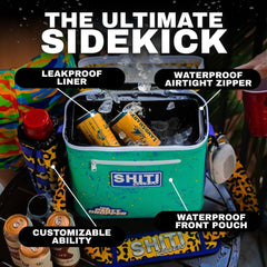 SHITI The Dropper molle-attachment demonstrates customizable gear for paddling, camping, or beach days.