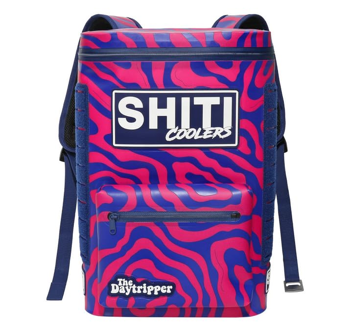 SHITI Daytripper cooler backpack ready for day hikes with hands-free convenience.