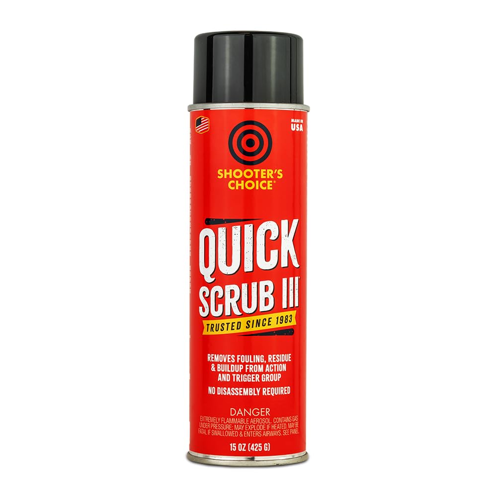 Shooter's Choice Quick Scrub III aerosol can, 15 oz