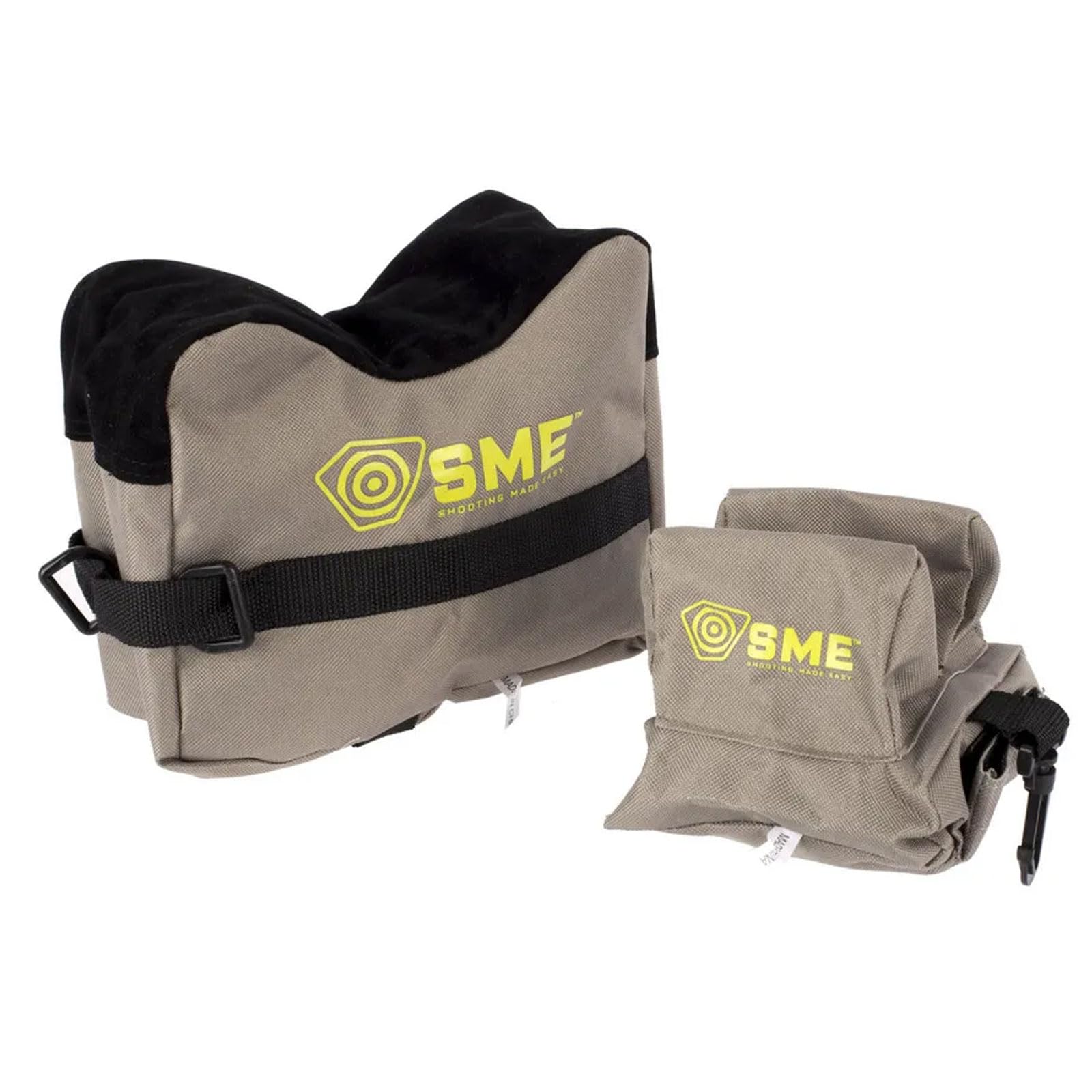 Shooting Made Easy SME 2 Piece Front Bag with non-slip bottom for stability.
