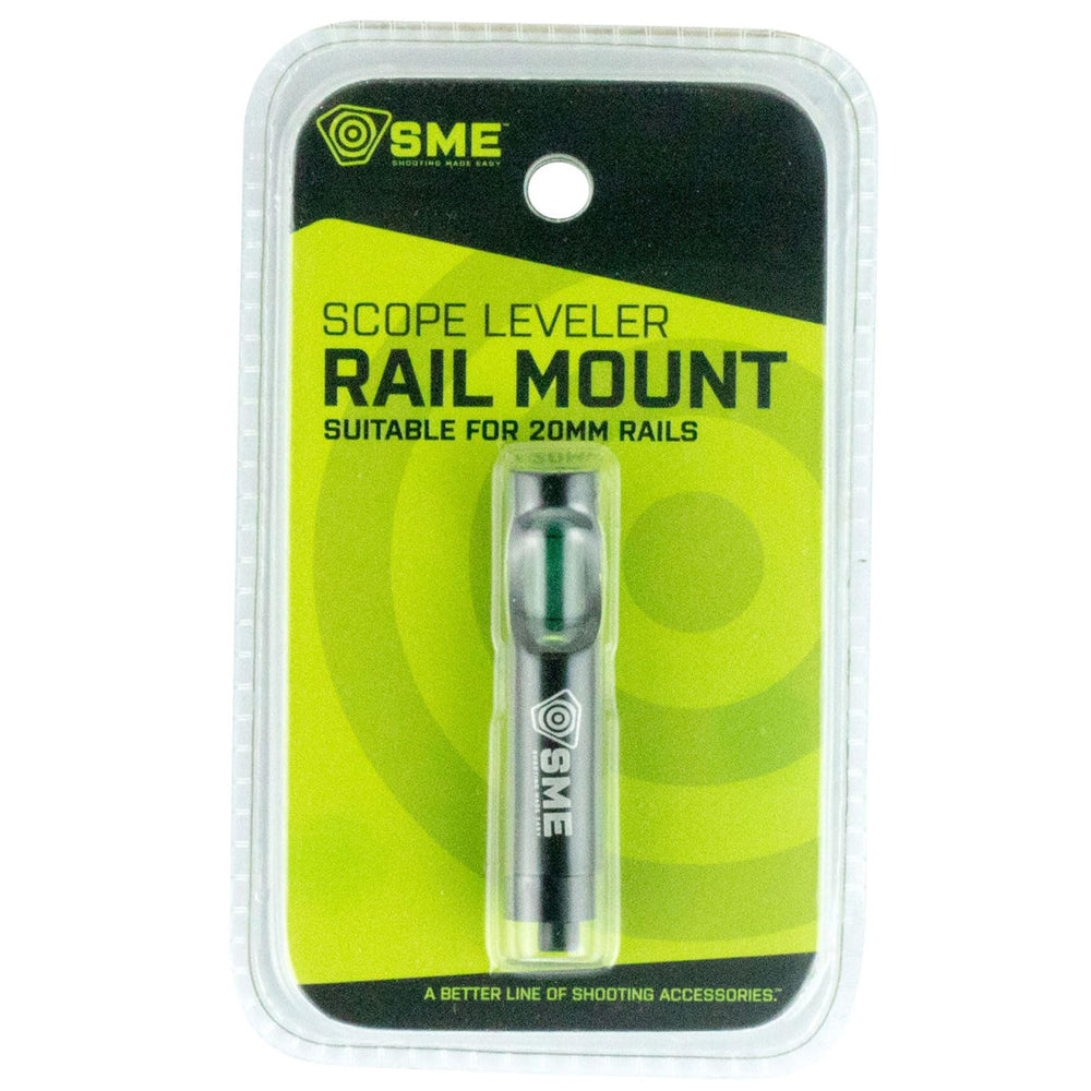 Shooting Made Easy SME Scope Leveler with hex wrench included for easy mounting.