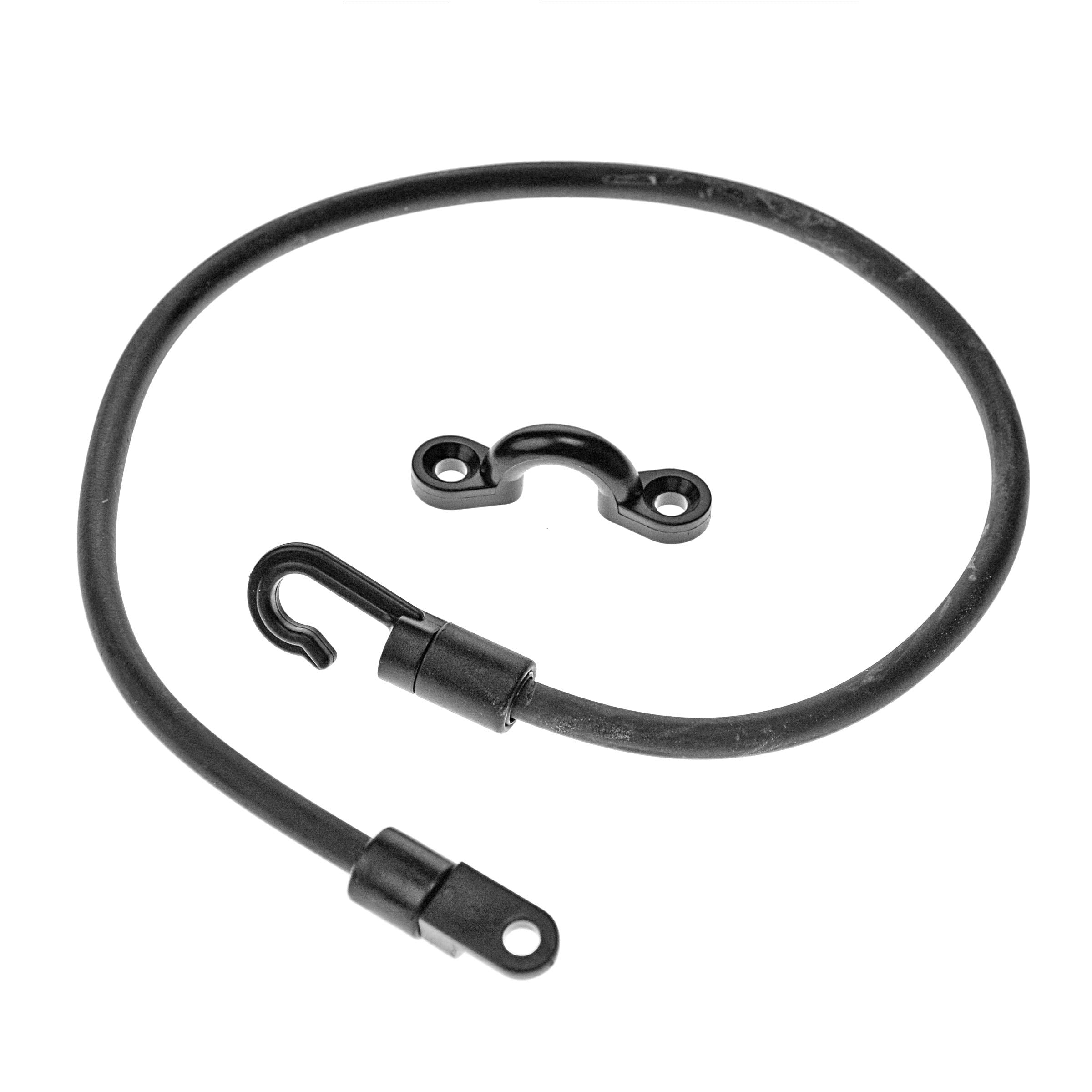 Shoreline Marine 18-inch rod holder on kayak deck showing secure rod placement for hands-free paddling