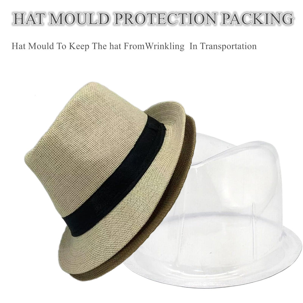 Summer trilby sun hat for beach, travel, and casual wear