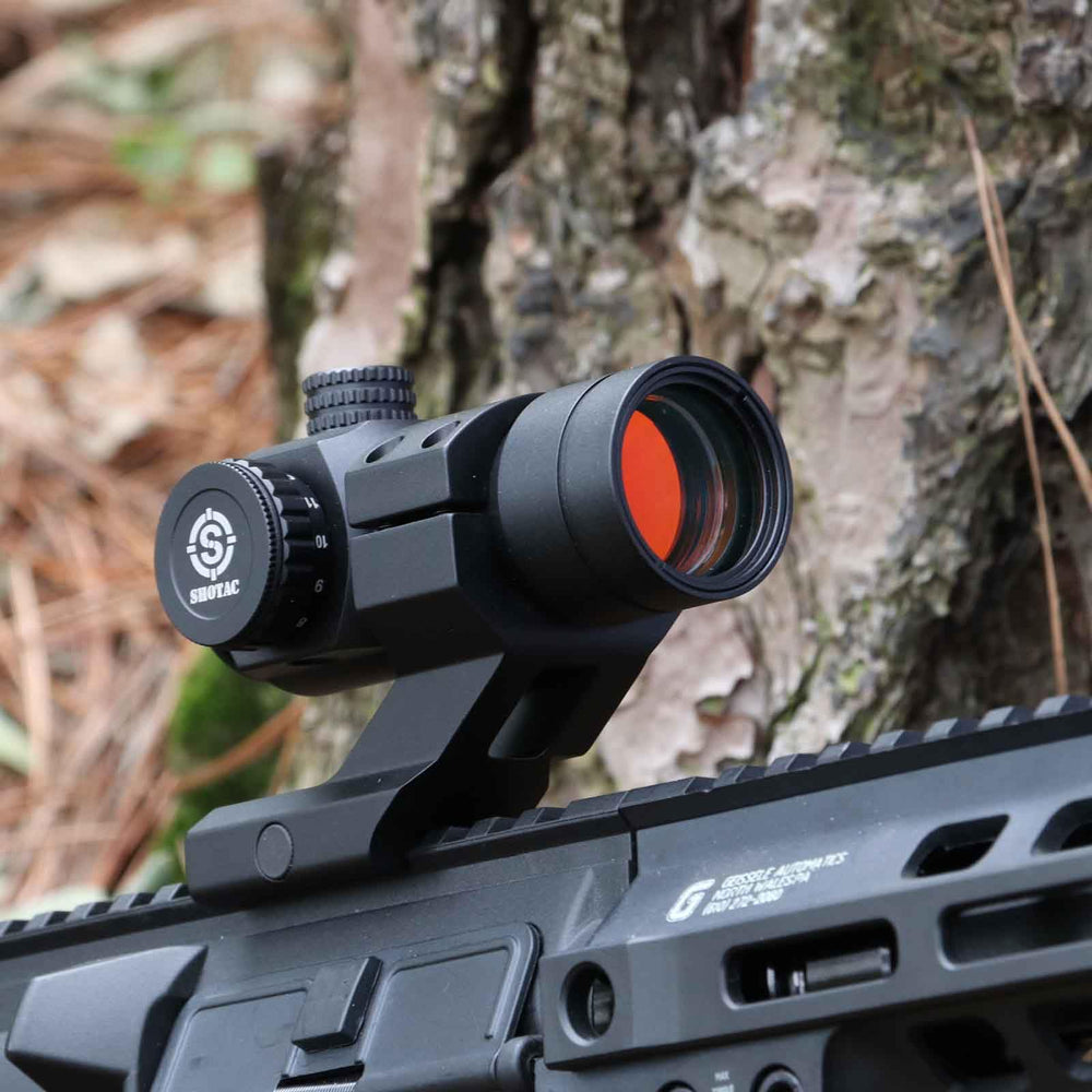 SHOTAC ST008 T-6 aluminum housing withstands rugged recoil.