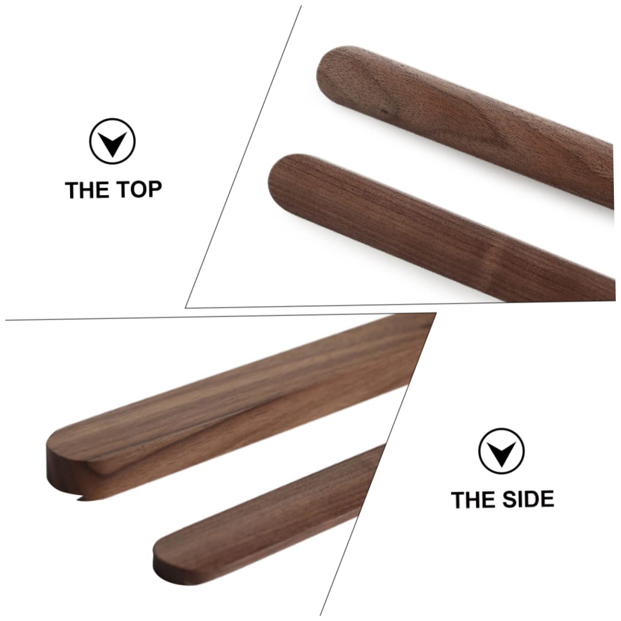 SHOWERORO black walnut solid wood texture adds rugged elegance.