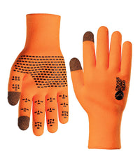 Showers Pass Cross Point glove knit exterior highlights comfortable everyday wear with reliable grip.