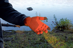 Showers Pass Cross Point glove touchscreen palm enables device use without removal.