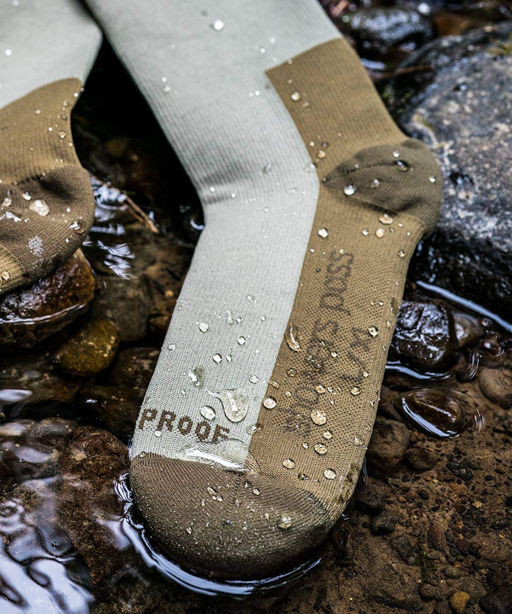 Three-layer construction delivers durable breathable wear on rugged days.