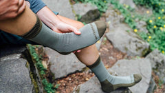 Showers Pass Cross Point calf-height shot, 9.5 inch waterproof coverage