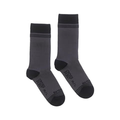 Showers Pass Crosspoint Wool Crew Socks outer material close-up highlighting durability for trails
