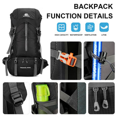 ShowyLive backpack with a spacious main compartment for gear organization