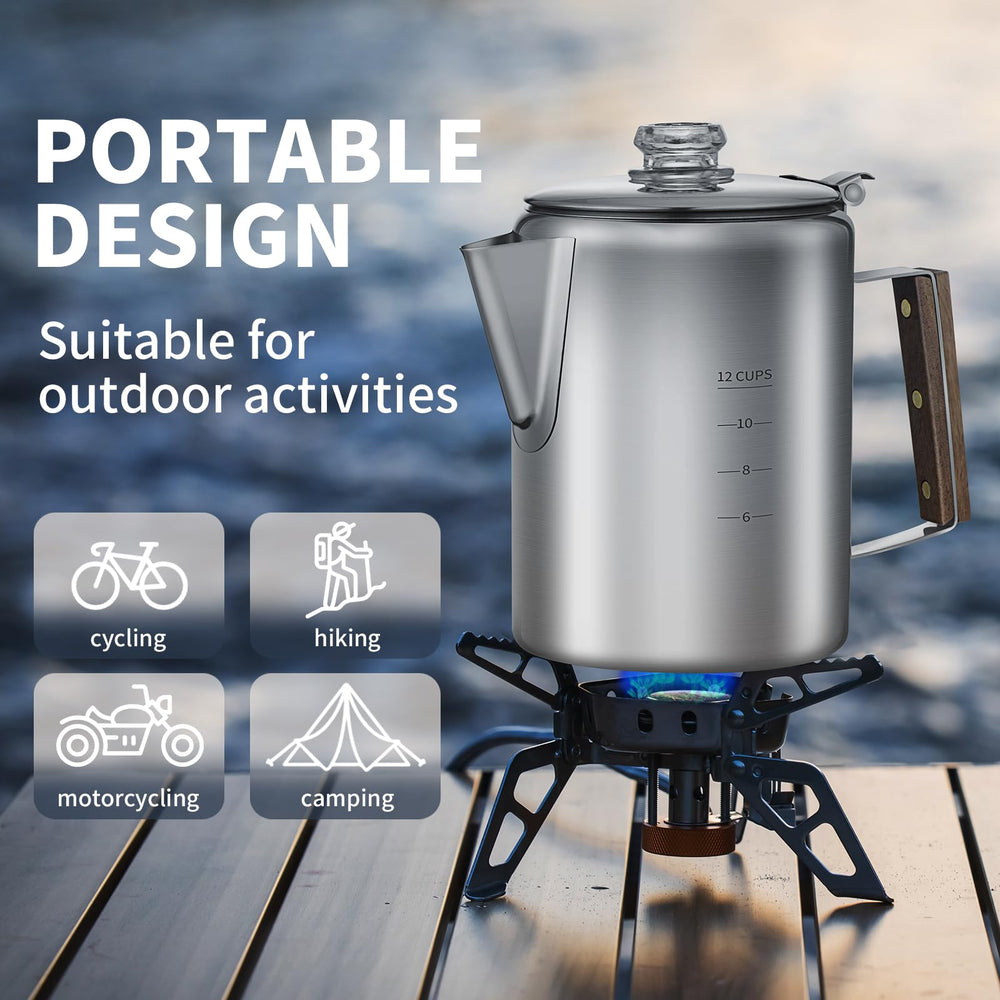 Shoxil coffee percolator pours a rich cup into a mug.