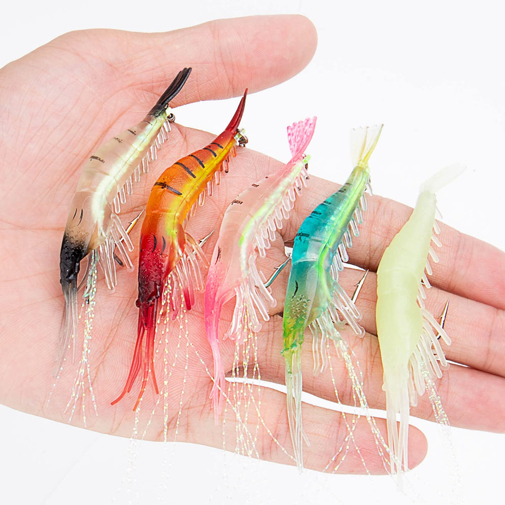 Lures suitable for freshwater and saltwater fishing