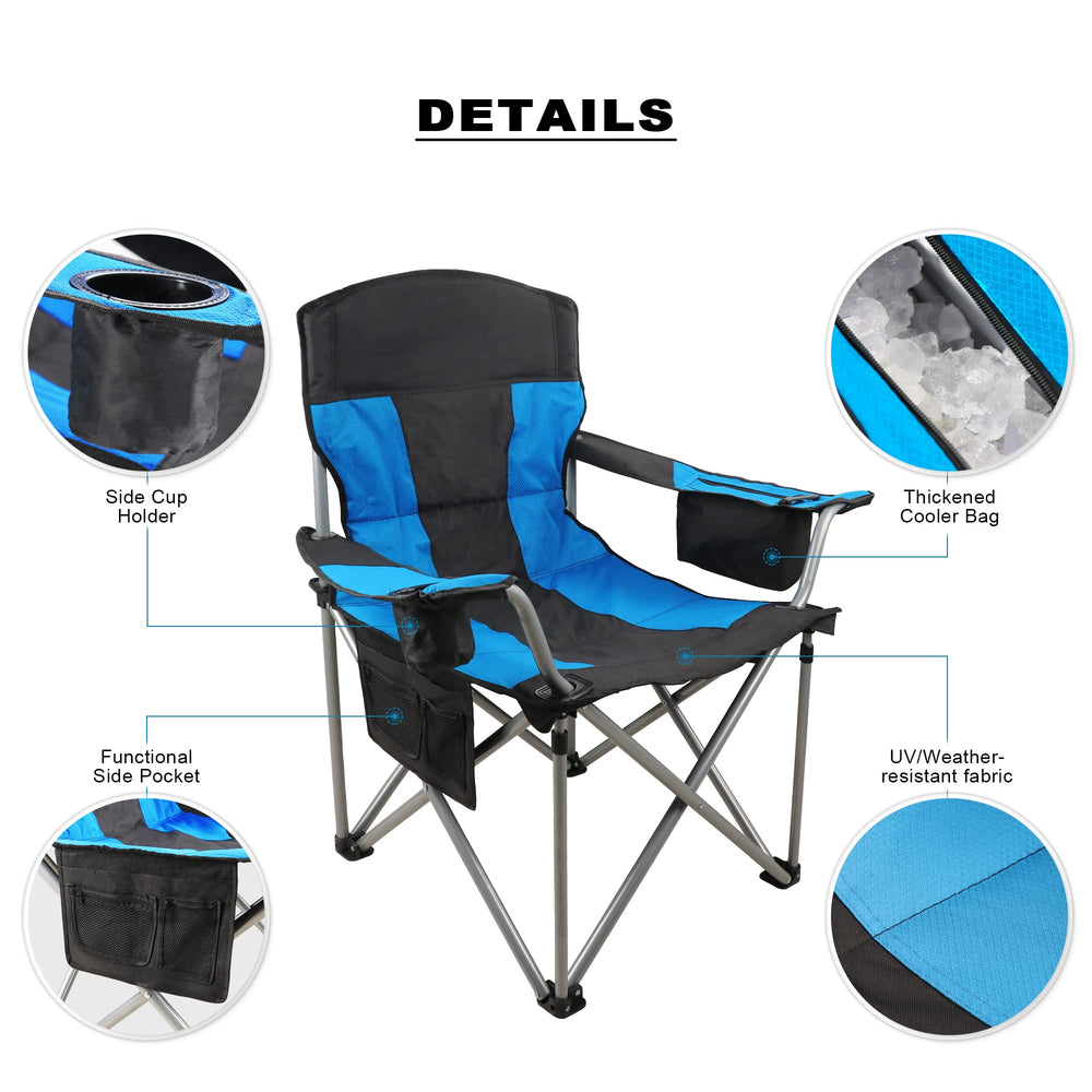 SHSYCER chair side pocket open reveals storage for phone and snacks