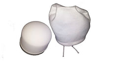 SHTFandGO 10-micron pre-filter sock extends ceramic life by catching larger particles.