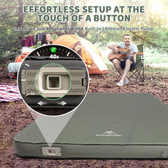 ShtNeeg quiet-tech design reduces noise for peaceful campsite sleep.