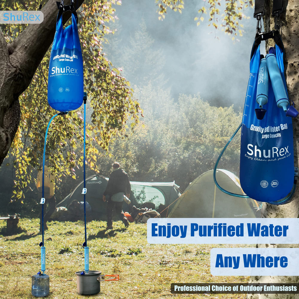 ShuRex extension tube demonstrates longer reach from water source.