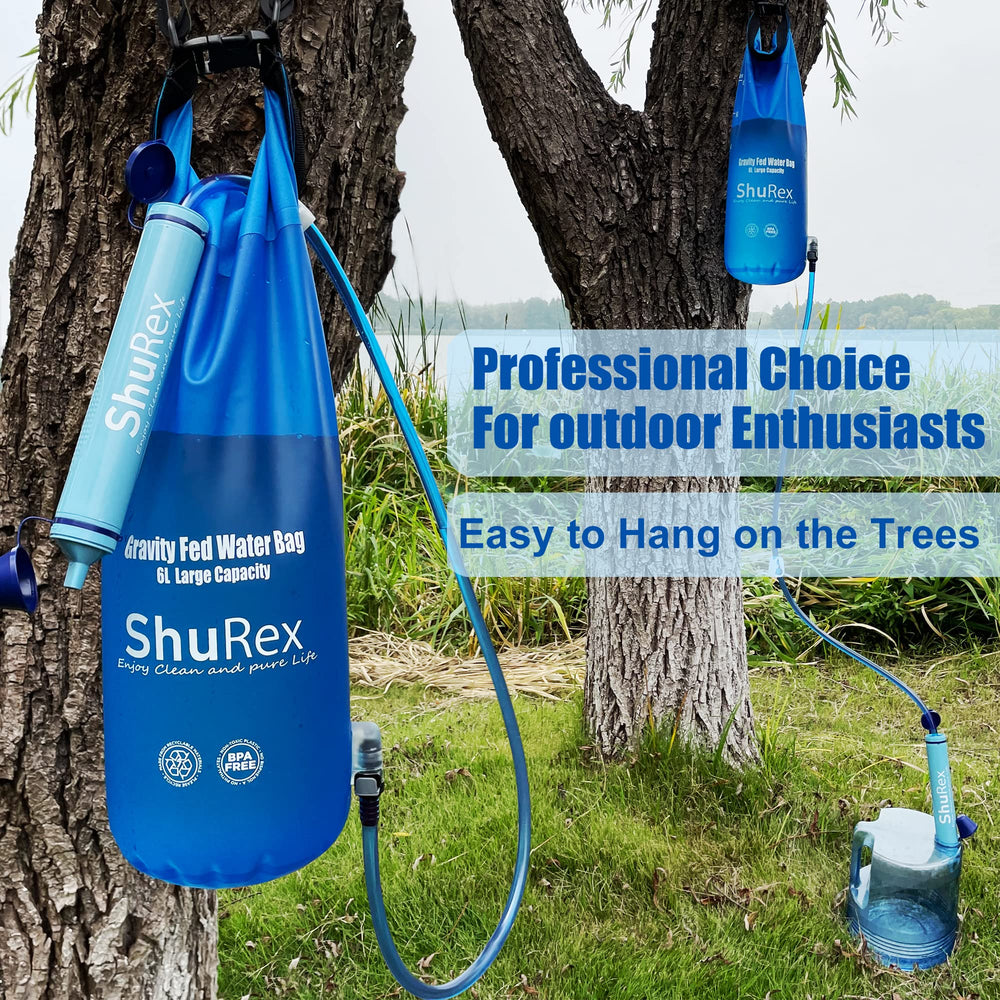 ShuRex large 6L bag ready for family hydration during hikes.