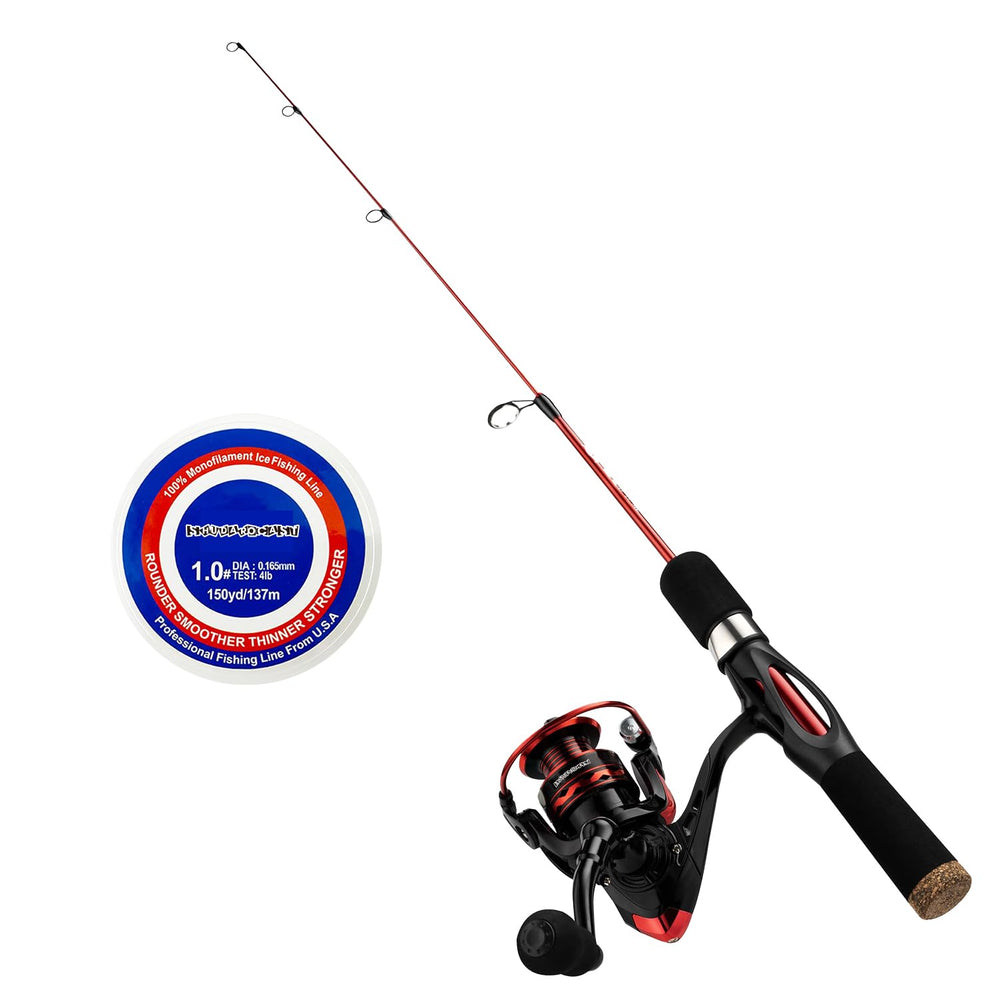 Shudarocast 27in ice rod with medium-light action for trout and walleye hookups