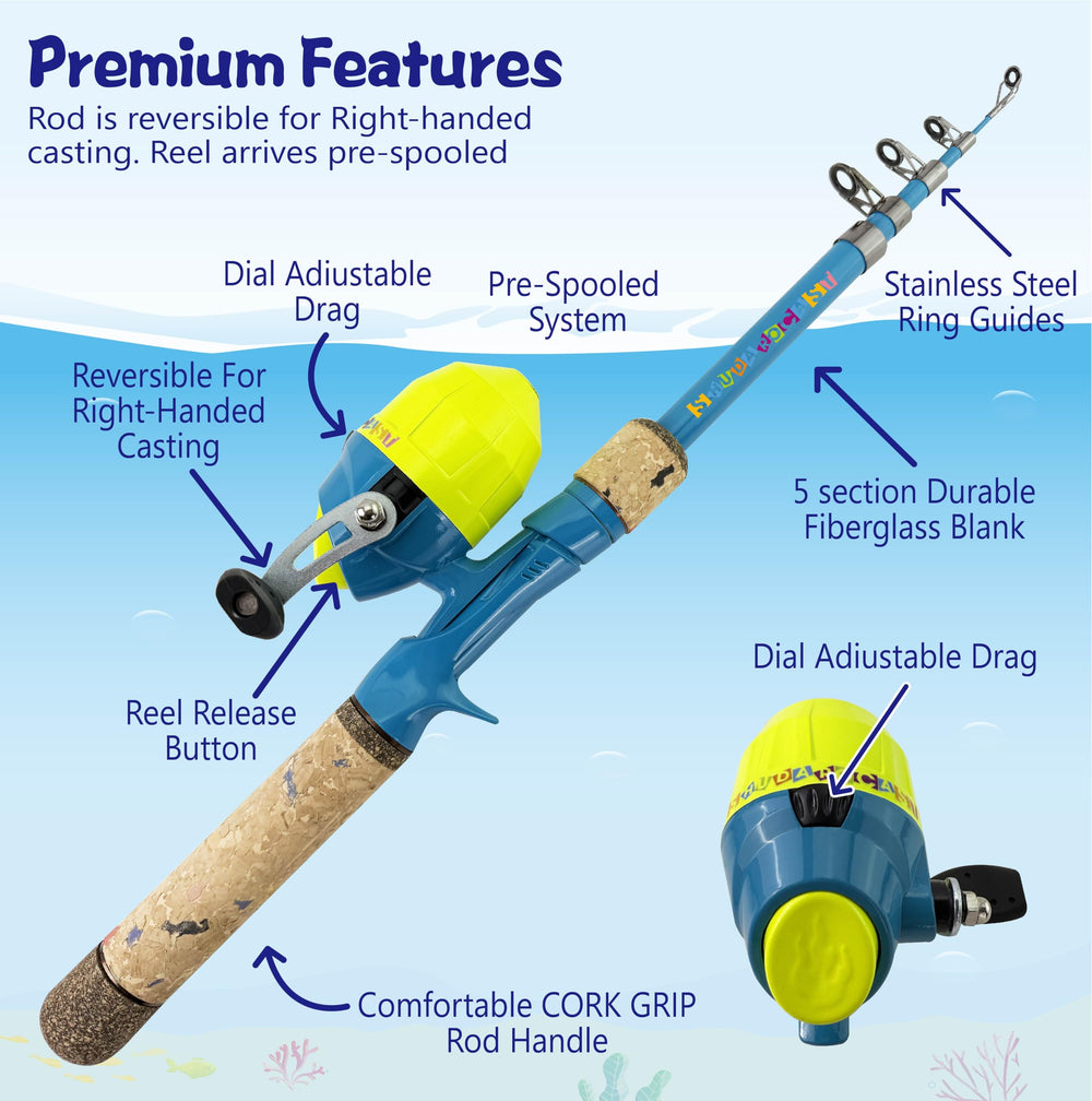 SHUDAROCAST grip closeup highlights comfortable cork grip for small hands