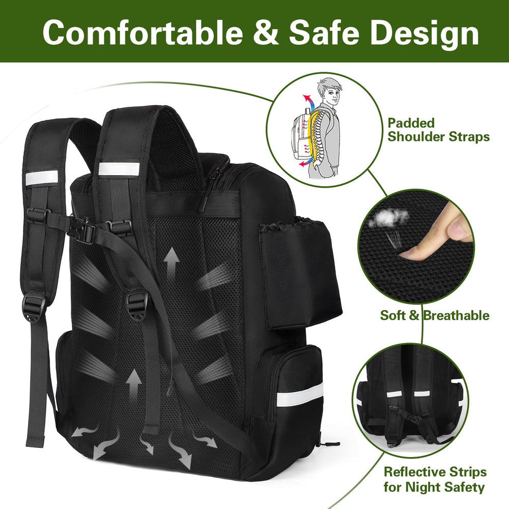 Space for four 3600 tackle boxes and additional gear