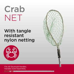 Shurhold Shur-Lok Crab Net durable nylon construction for long-lasting trips.