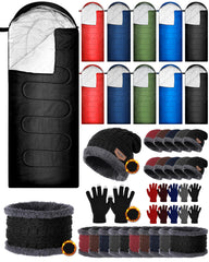 Shyyween bulk sleeping bags for adults provide weather protection for cold nights.