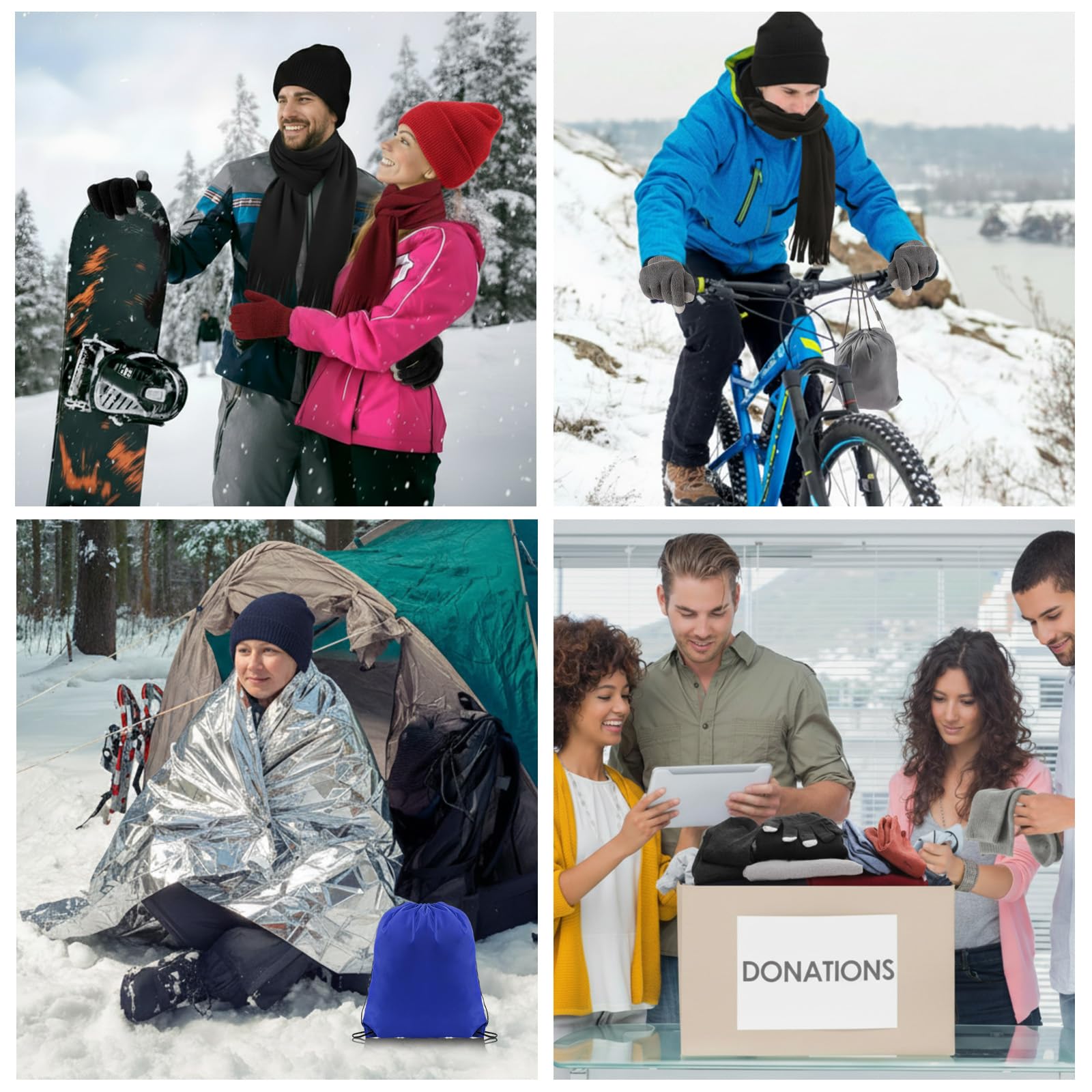 Shyyween drawstring bags help staff organize essentials for quick distribution.