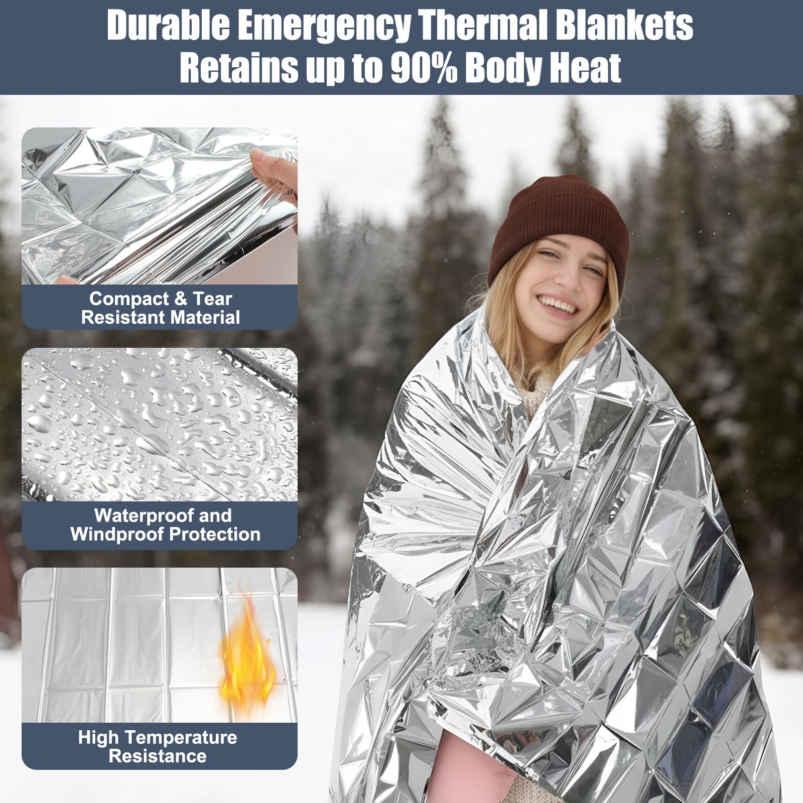 Shyyween fleece scarf provides lightweight warmth for quick outdoor layering.