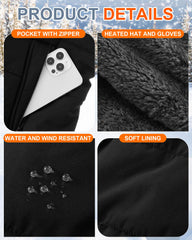 Shyyween heated gloves offer reliable hand warmth for winter activities.
