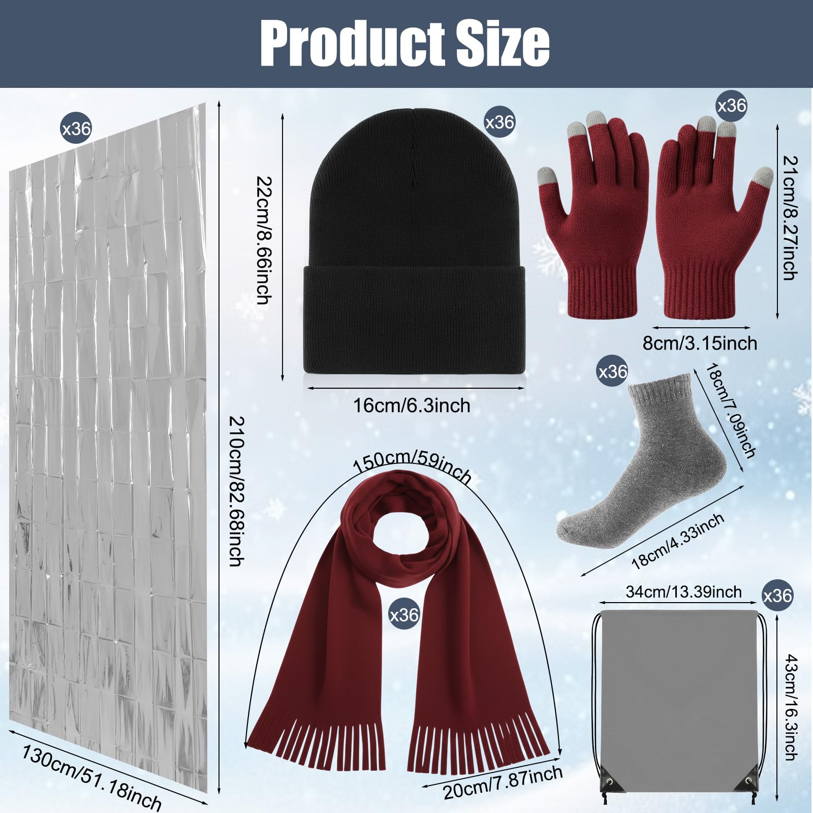 Shyyween knit beanies deliver soft warmth for volunteers and clients.