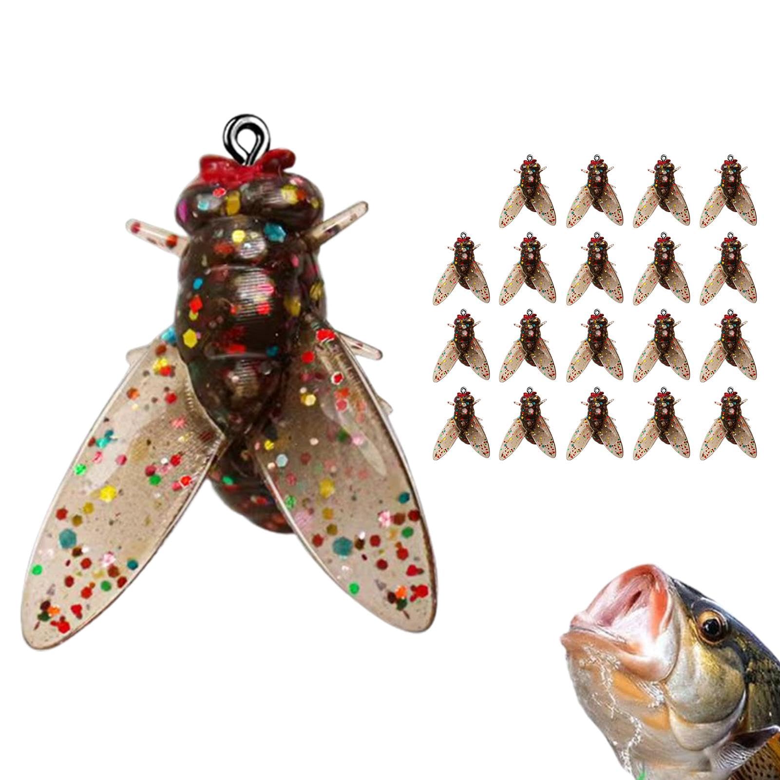 SHZONS swim baits set compact for panfish and more