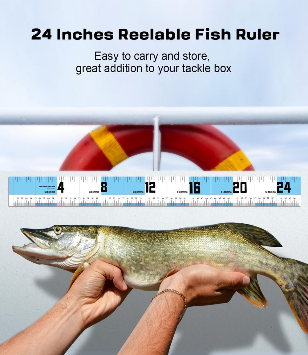 Saltwater and freshwater compatible Sidomma fishing gear