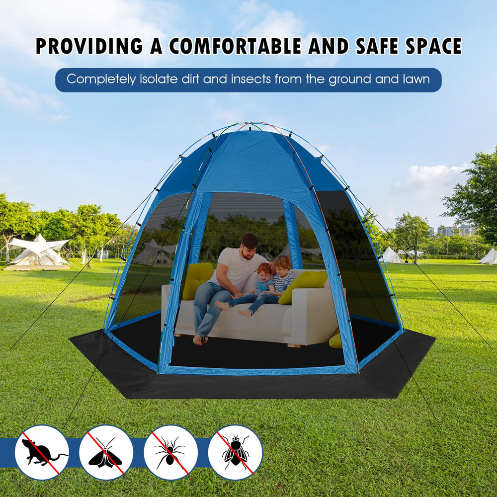 Siebwin screen tent easy setup video segment highlights tool free setup