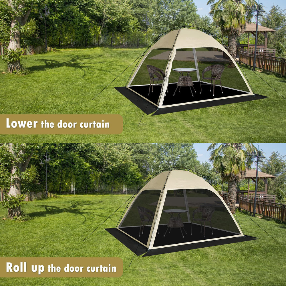 Siebwin ground cloth included for complete protection and easy cleanup