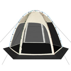 Siebwin screen tent front view shows the spacious 11.8x11.8 footprint for gatherings